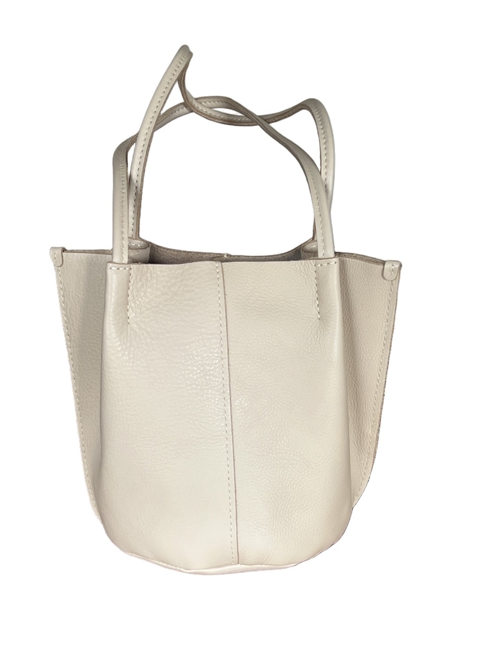 Portland Leather Devin Classic  Size  bucket tote - NWOT - Picture 2 of 9